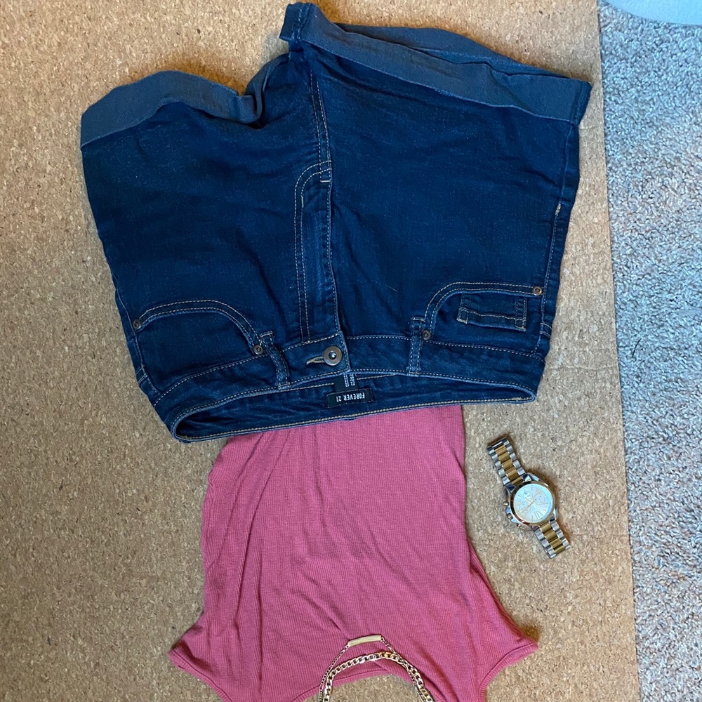 Forever 21 jean shorts